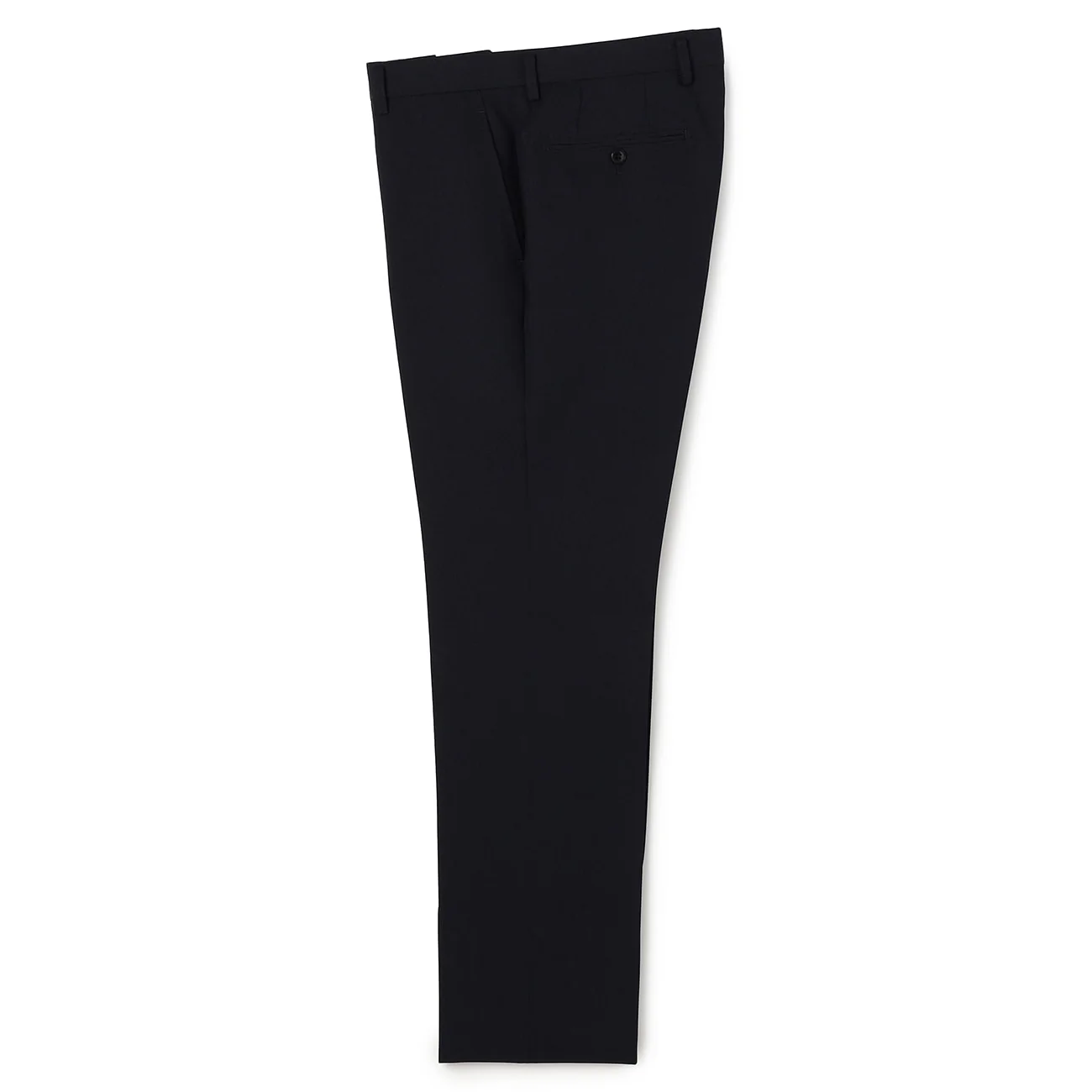 Washable Slim Fit Shadow Stripe Suit - Navy - Image 14