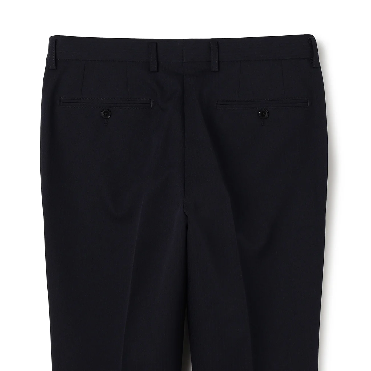 Washable Slim Fit Shadow Stripe Suit - Navy - Image 16