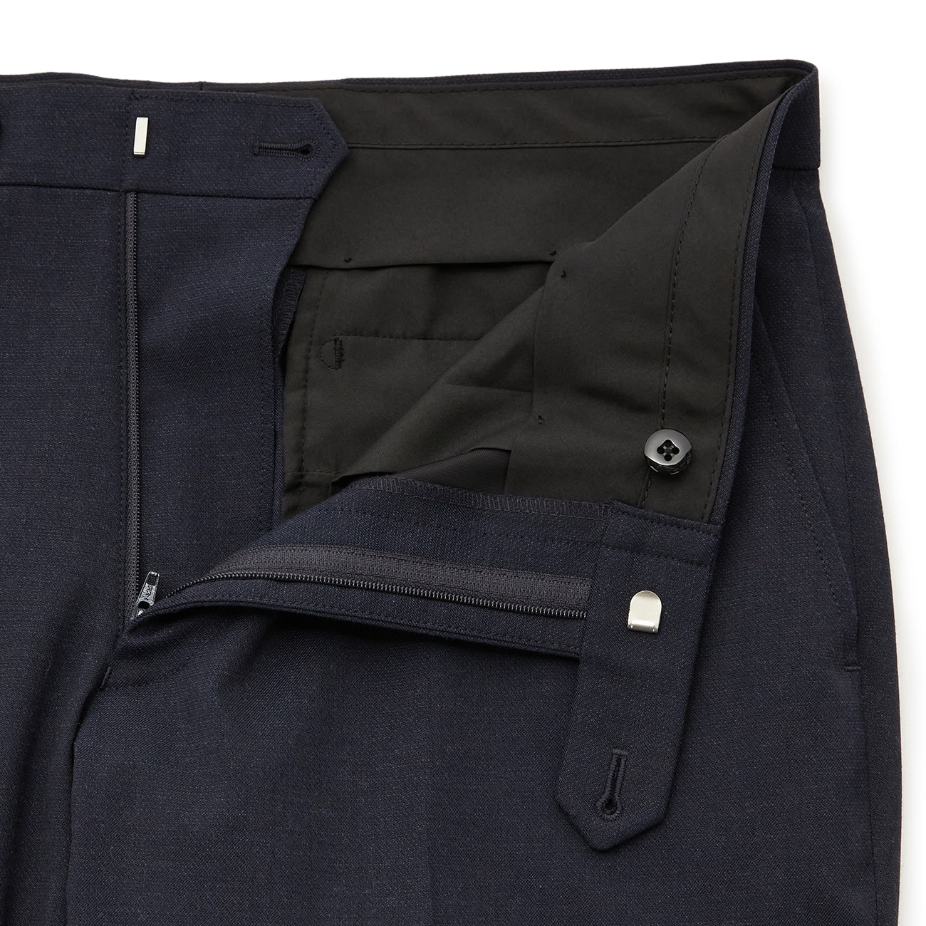 Washable Pinhead 3-piece Suit - Navy - Image 13