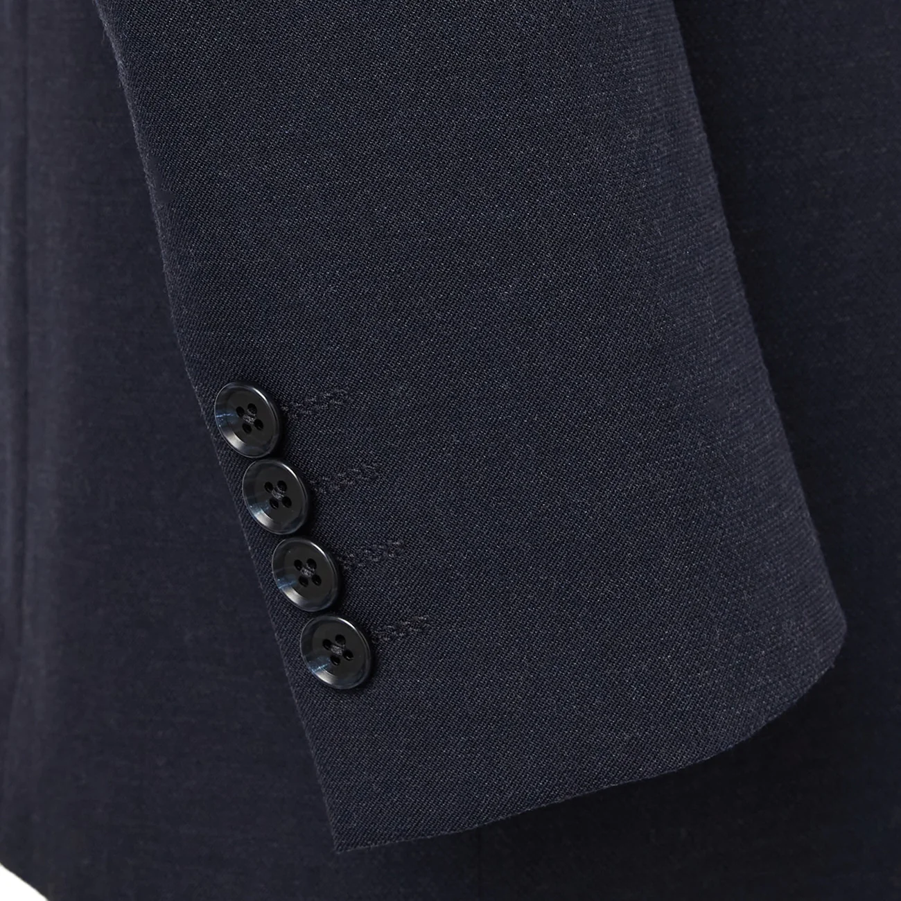 Washable Pinhead 3-piece Suit - Navy - Image 7
