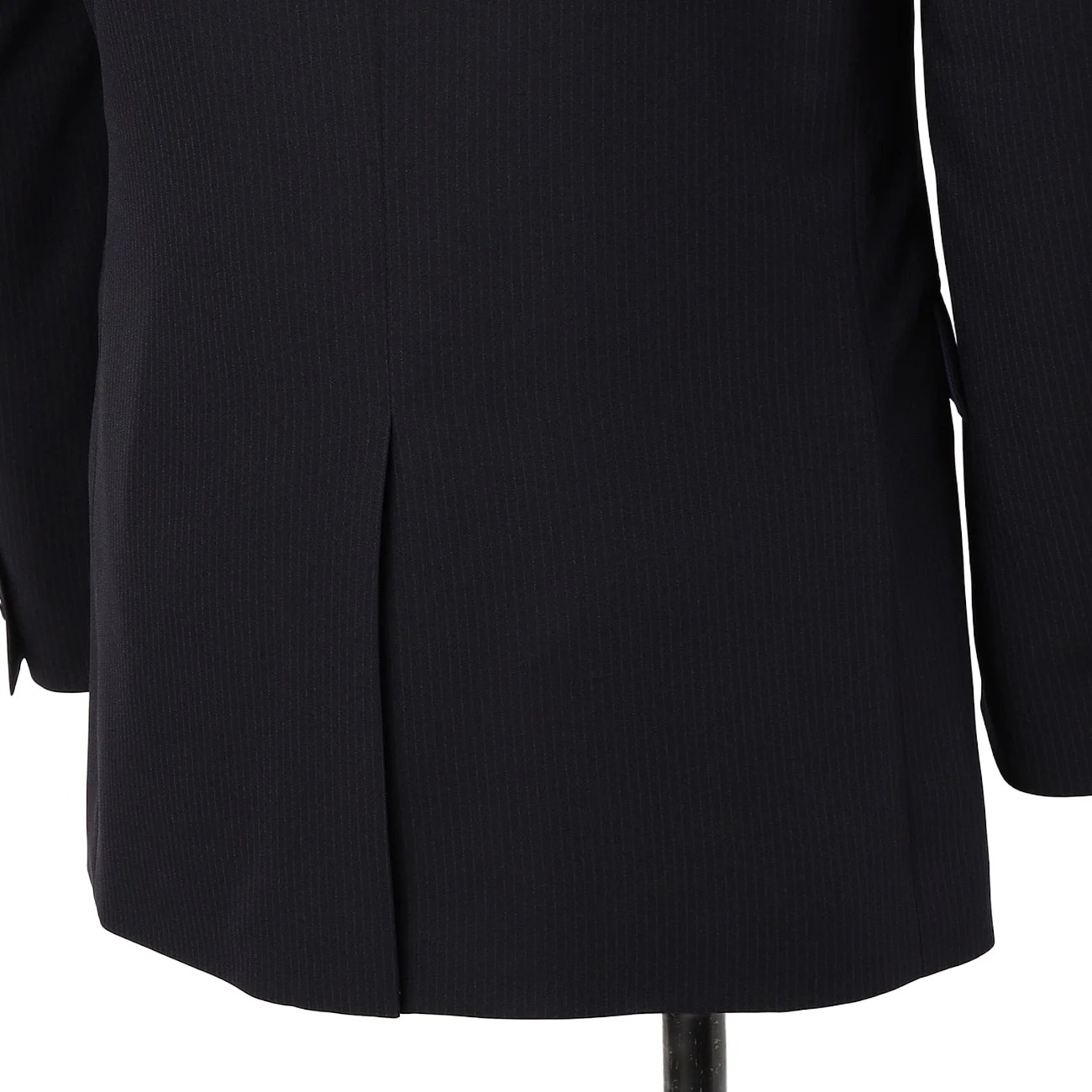 Washable Slim Fit Stripe 2-pant Suit - Navy - Image 13