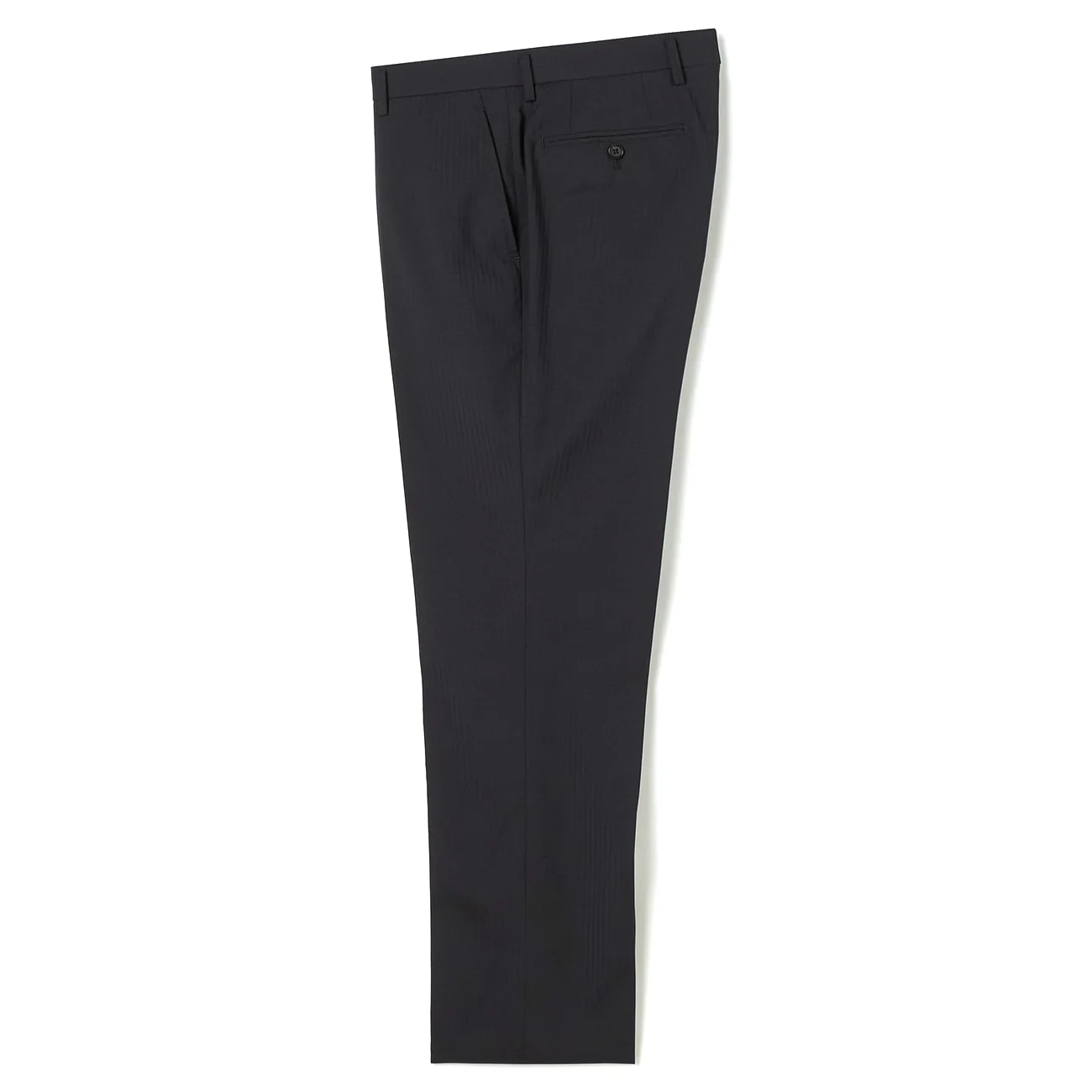 SUPER Aircool Washable Shadow Stripe Slim Fit 2-Pant Suit - Black - Image 14