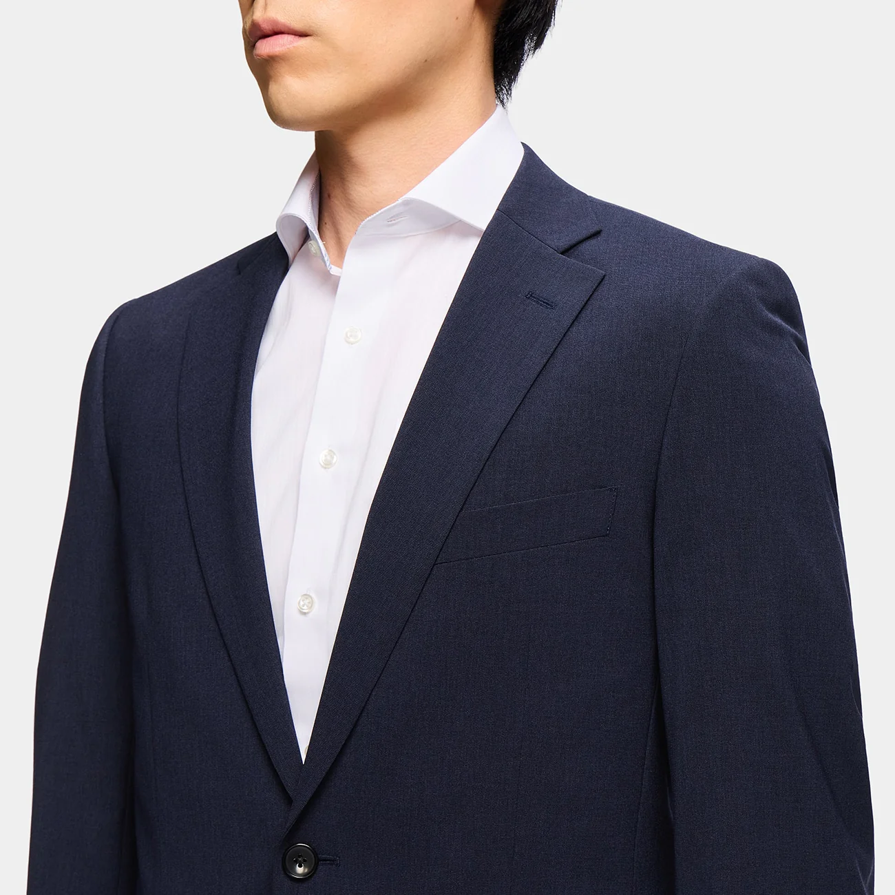 Aircool Washable 2-Pant Slim Fit Suit - Navy - Image 6