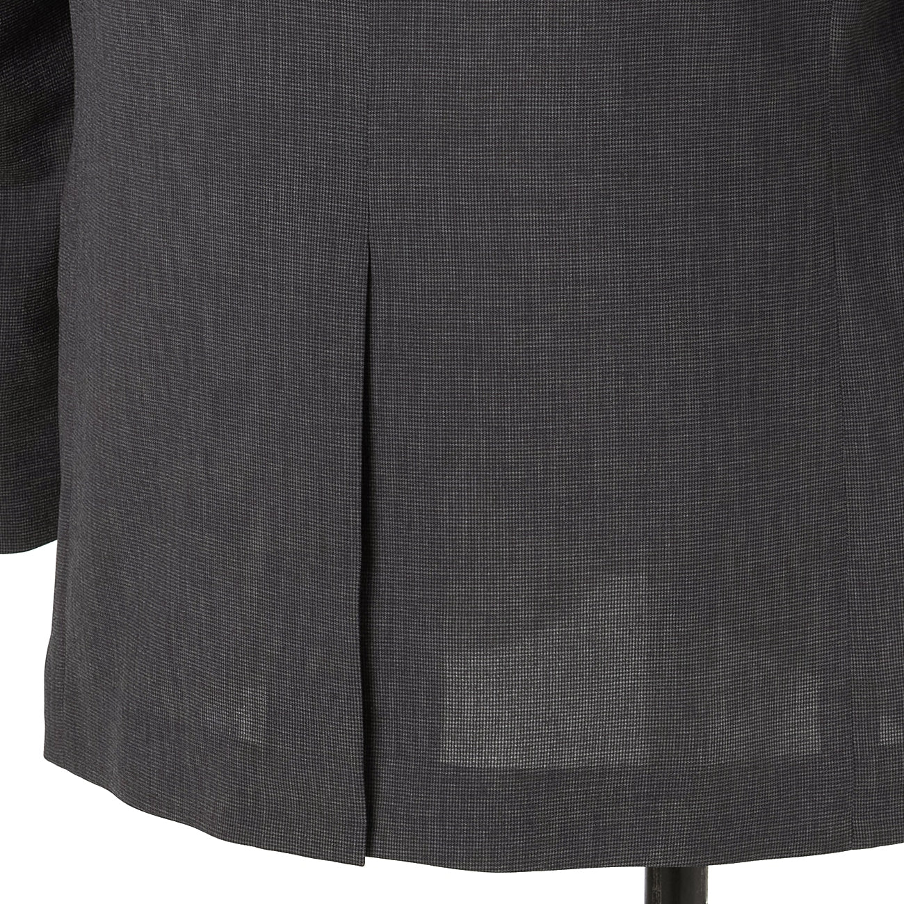 Aircool Washable 2-Pant Houndstooth Slim Fit Suit - Gray - Image 13