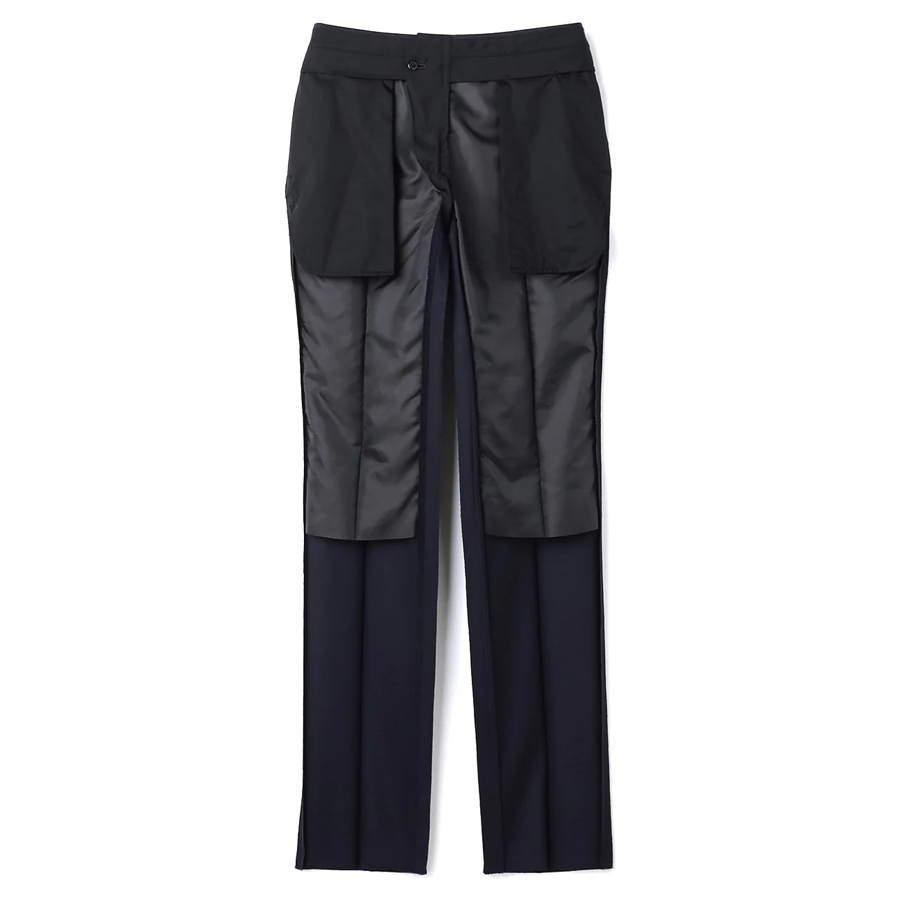 Golden Prestige Line Houndstooth Suit - Navy - Image 18