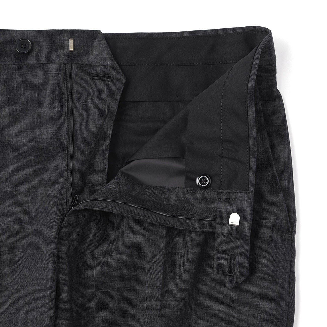Golden Prestige Line Glen-plaid Suit - Charcoal Gray - Image 17