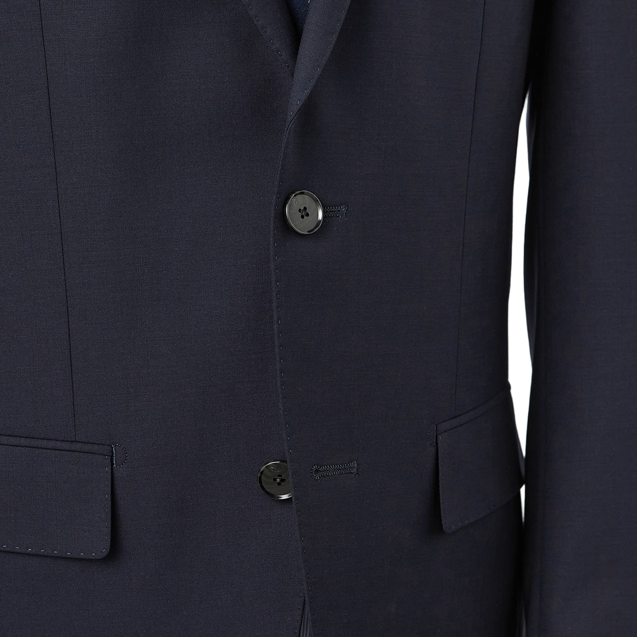 Golden Prestige Line Slim Fit Suit - Navy - Image 10