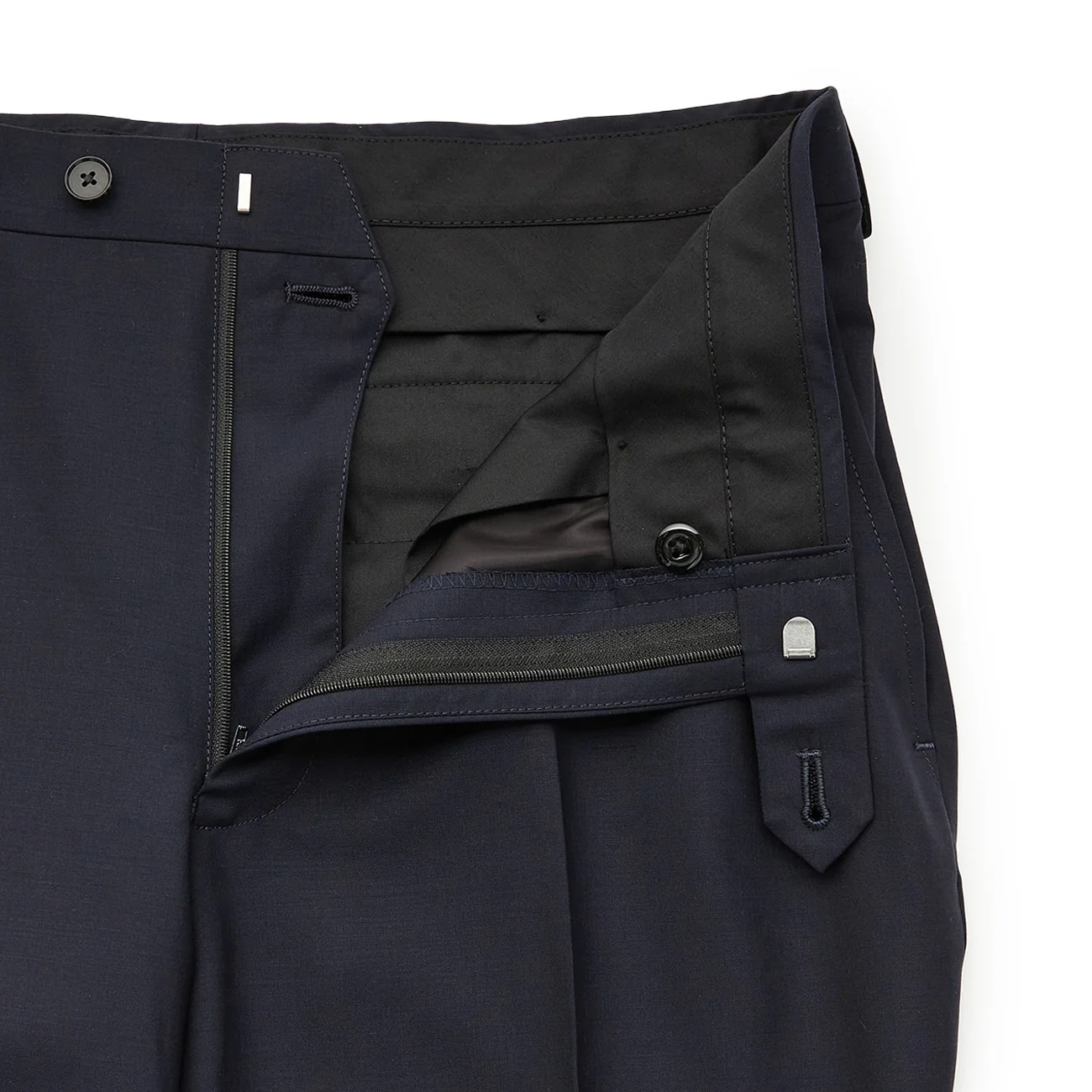 Golden Prestige Line Slim Fit Suit - Navy - Image 17