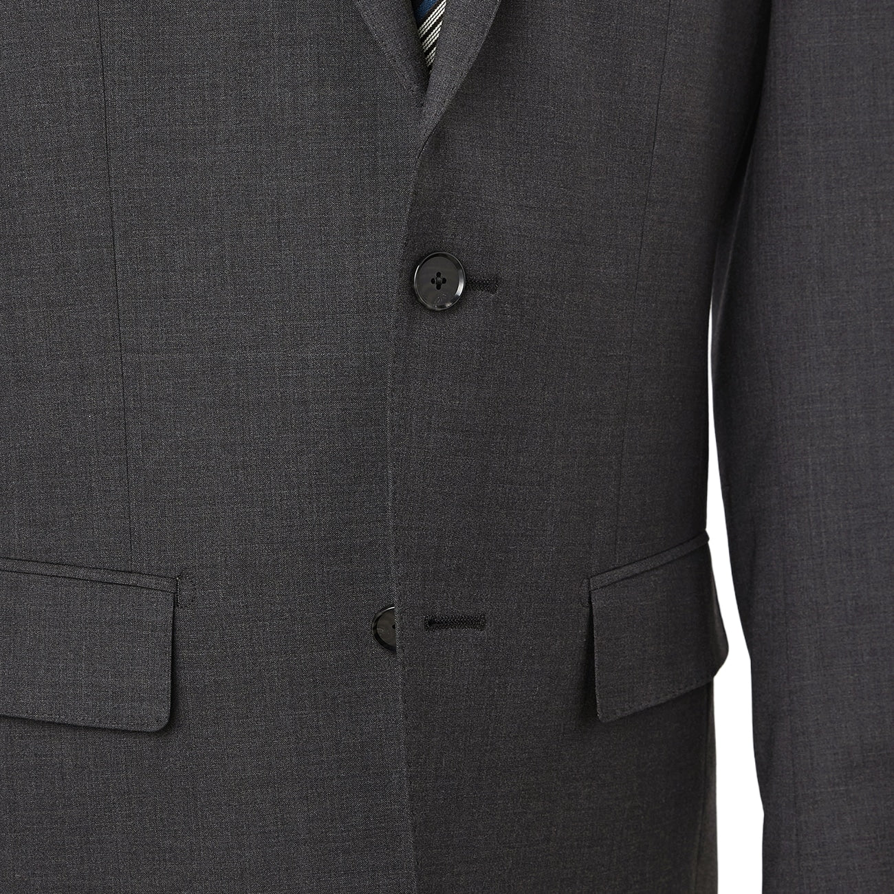 Golden Prestige Line Slim Fit Suit - Gray - Image 10