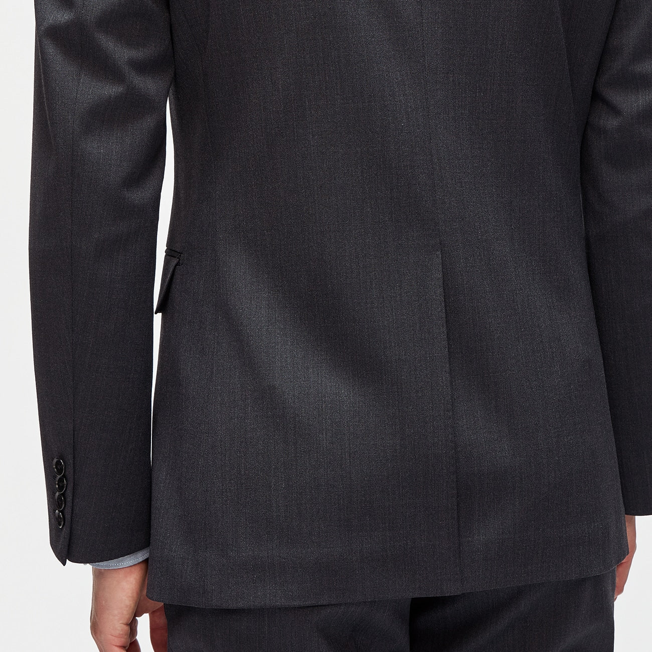 Washable Slim Fit Suit - Gray - Image 6