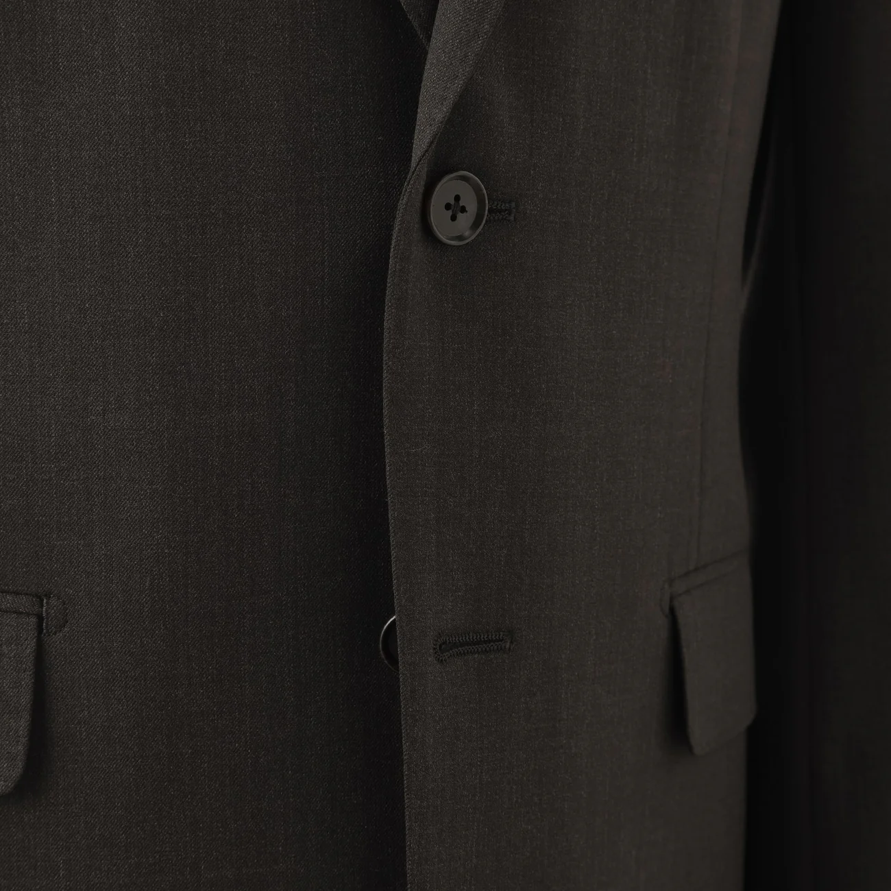 Washable Slim Fit Suit - Brown - Image 10
