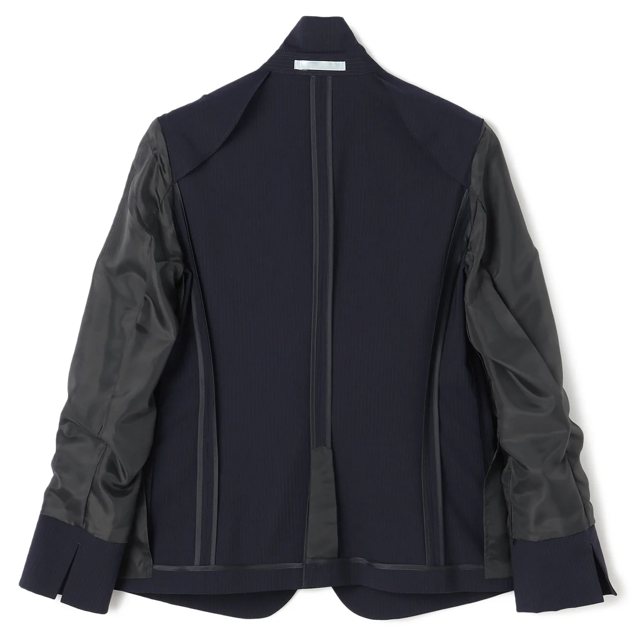 Aircool Washable Stretch Stripe Tailored Jacket - Navy - Image 15