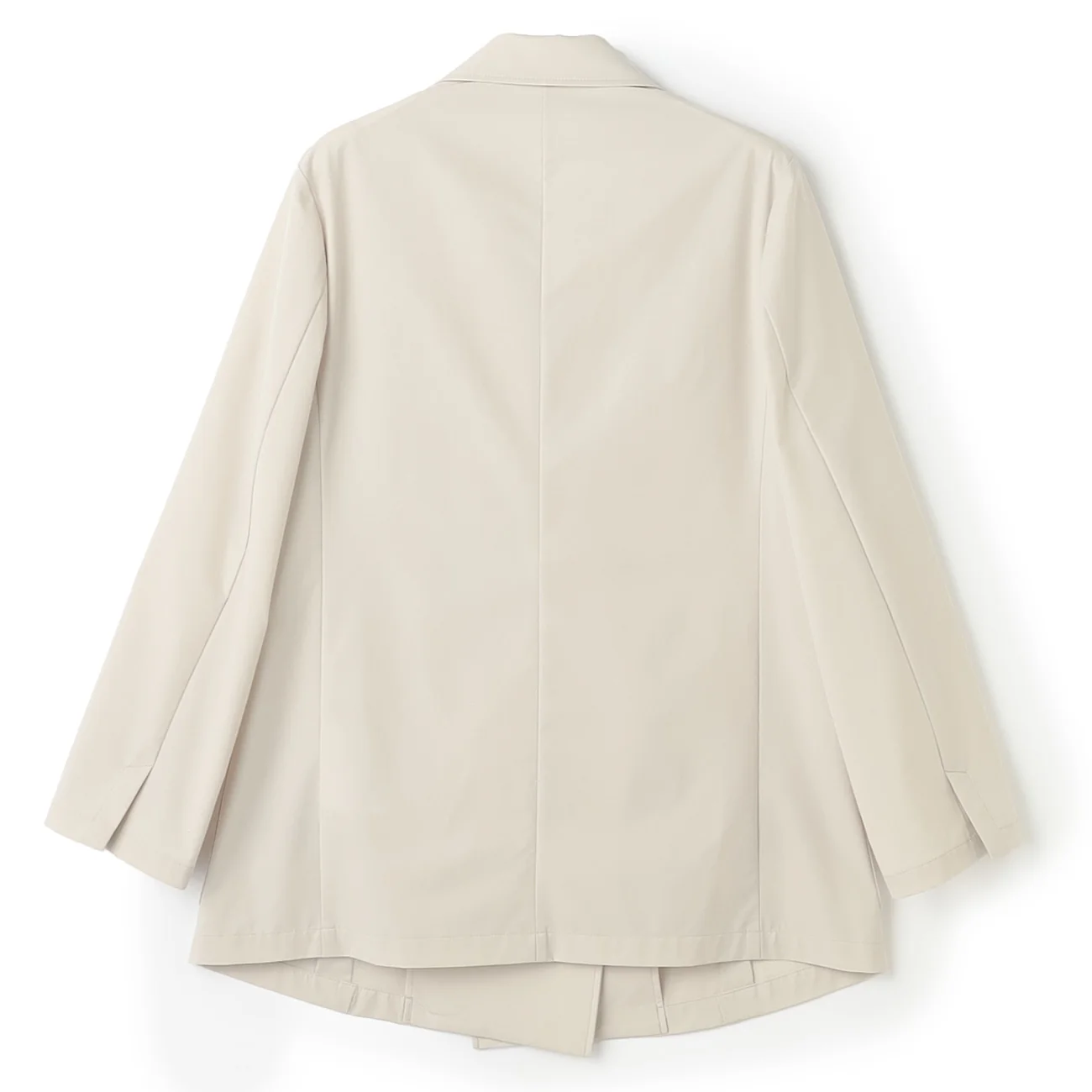 TEXBRID Double Breasted Jacket - Beige - Image 8