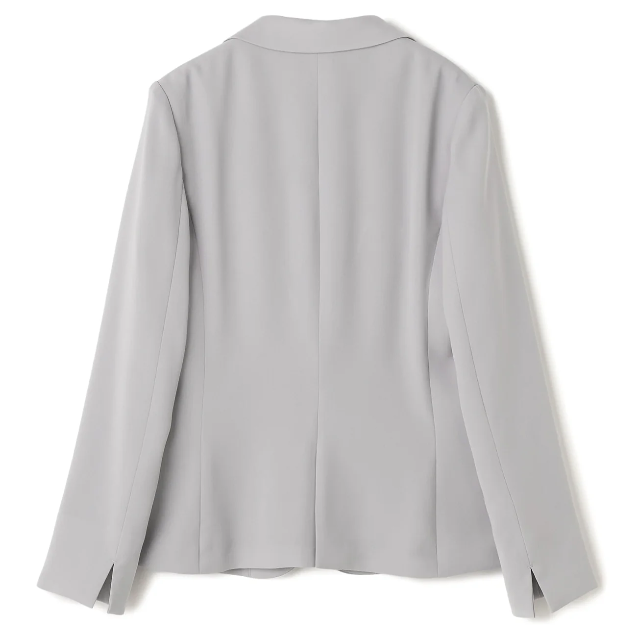 Powdery Stretch Tailored Jacket  - Gray - Image 6