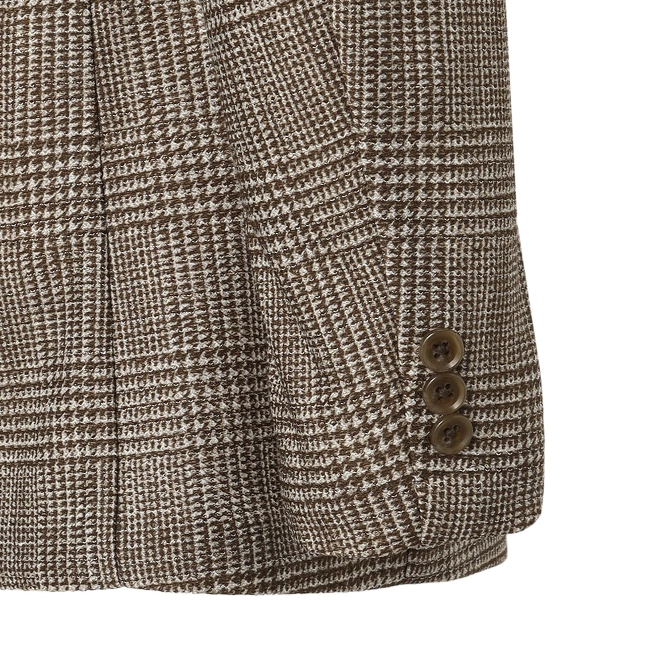 Bishu Japanese Fabric Washable Linen Blend Glen-Plaid Sport Coat - Image 13