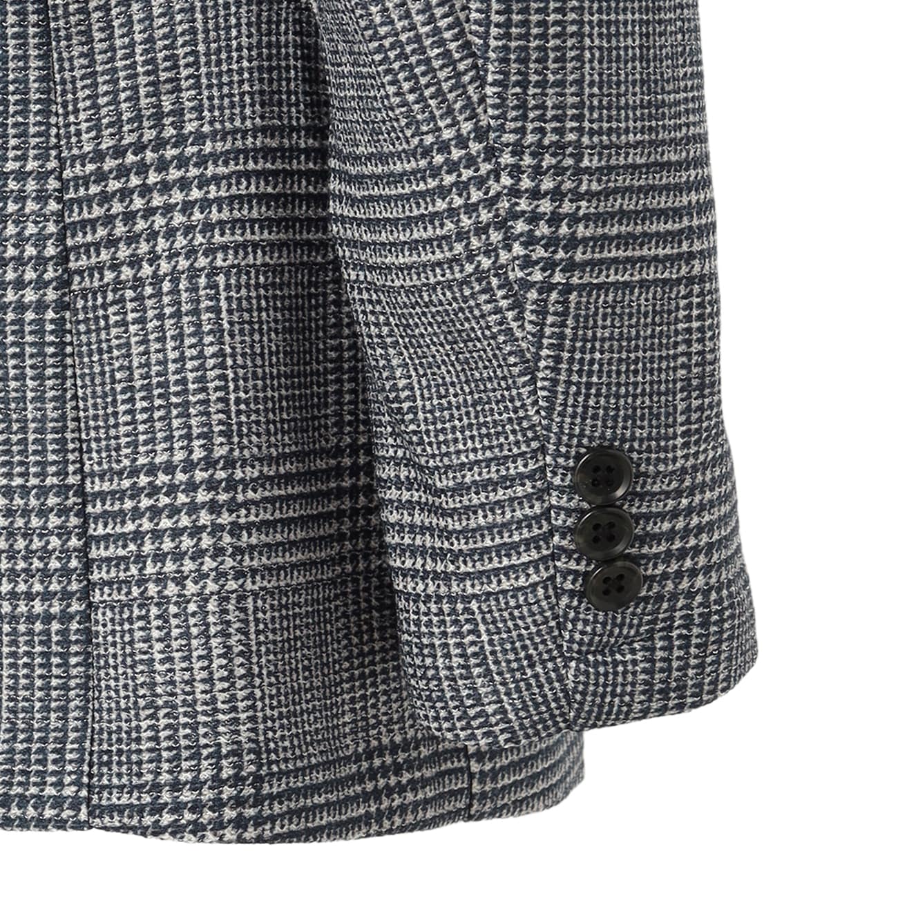 Bishu Japanese Fabric Washable Linen Blend Glen-Plaid Sport Coat - Image 5