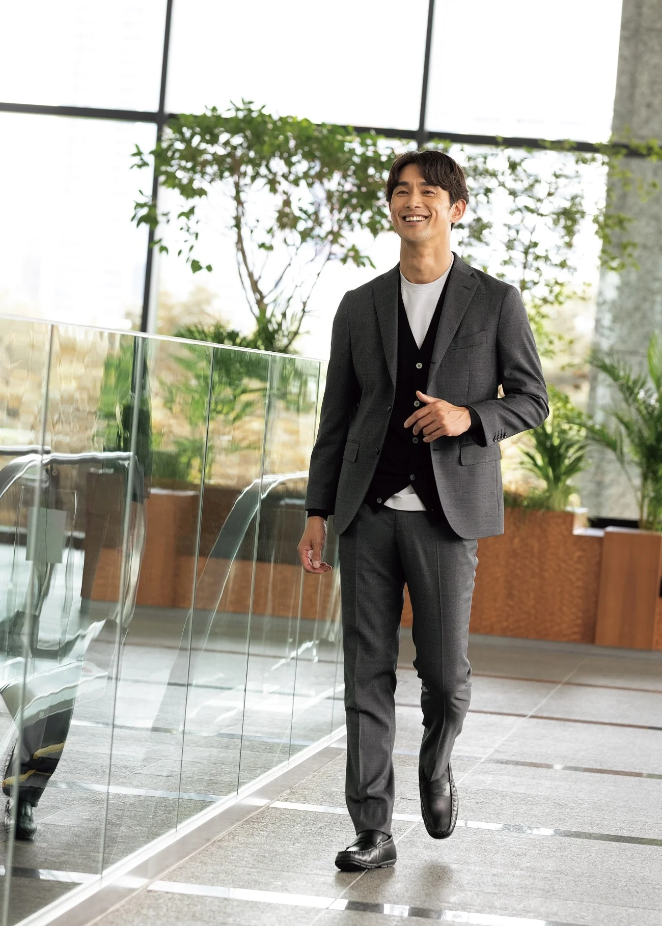 REDA Super Stretch Jacket - Gray - Image 4