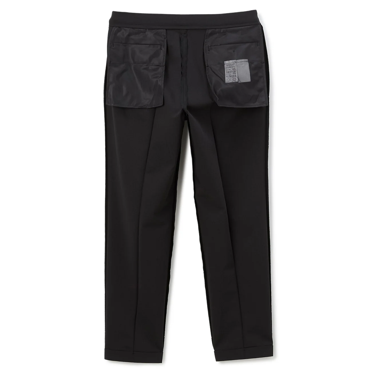 Adjustable Hem Super Stretch Flat Front Tapered Dress Pants - Image 17