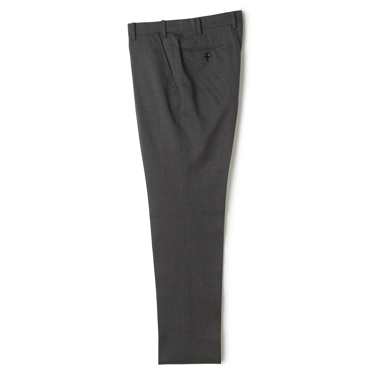 Washable Stretch Milled Wool Blend Flat Front Tapered Pants - Image 19