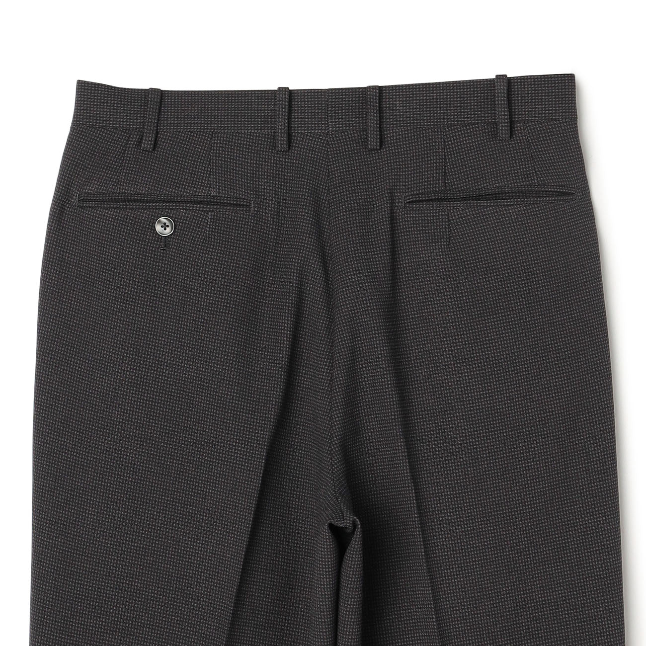 SUPER Aircool Non-Iron Stretch Houndstooth Single-Pleated Pants - Image 9
