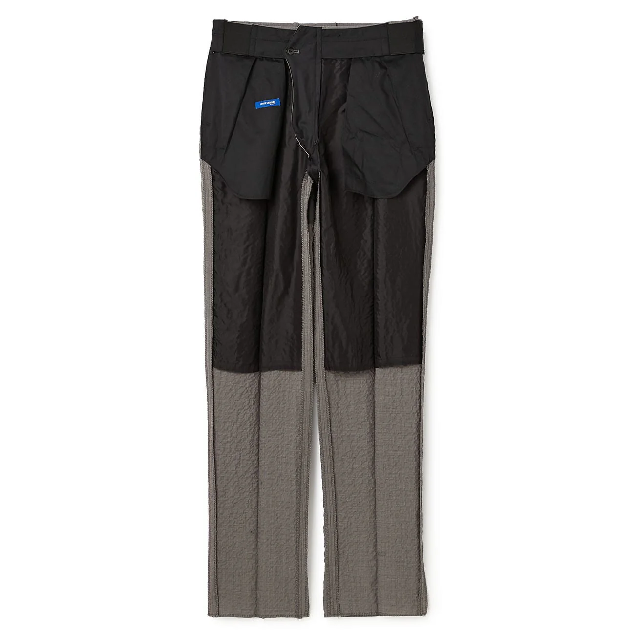 Wool Seersucker Single-Pleated Suit Pants - Image 27