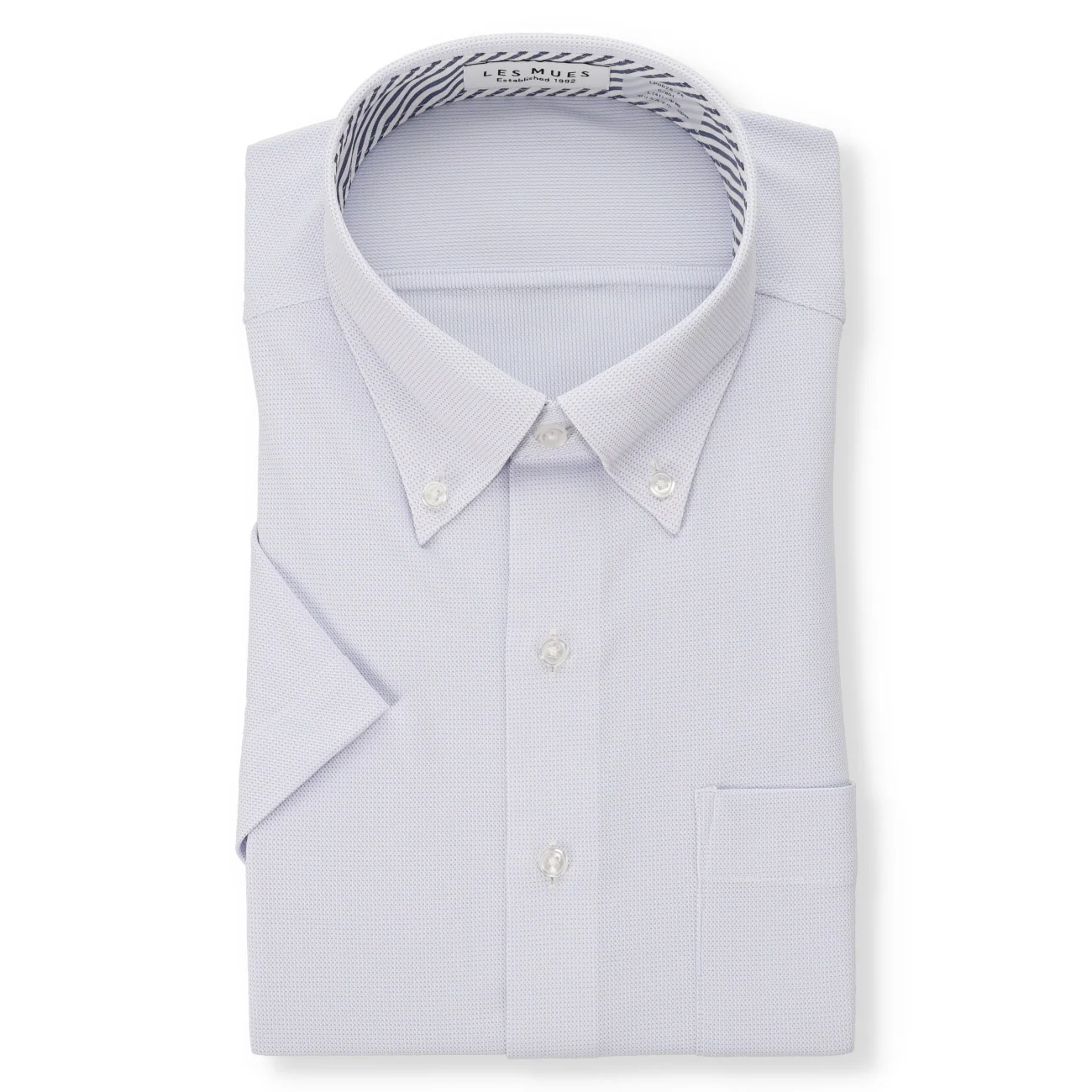 SUPER Aircool Short Sleeve Button-Down Shirt - White