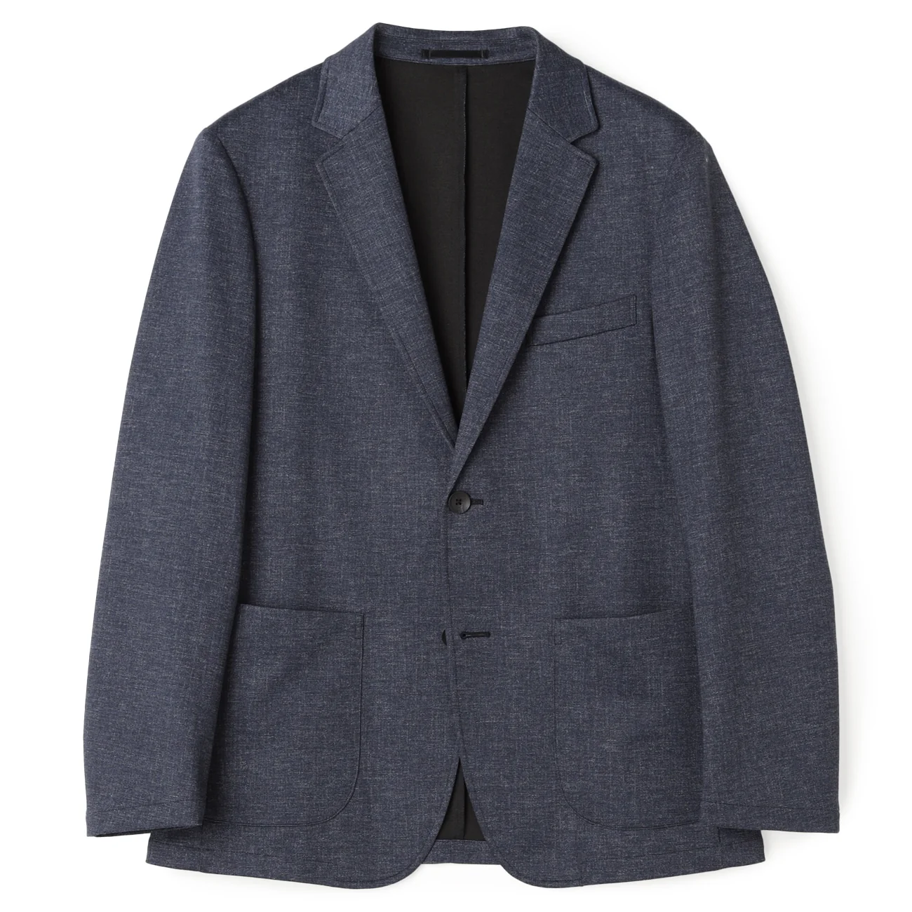 Pajama Suits Printed Jersey Jacket - Navy - Image 3