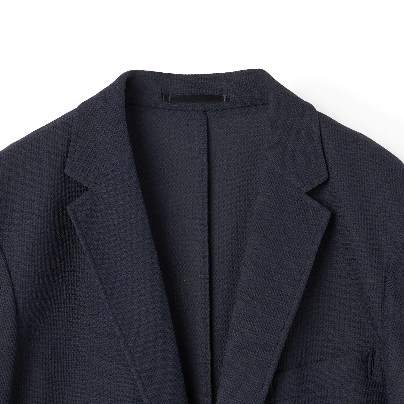 Pajama Suits Aircool Jacquard Jersey Jacket - Navy - Image 4