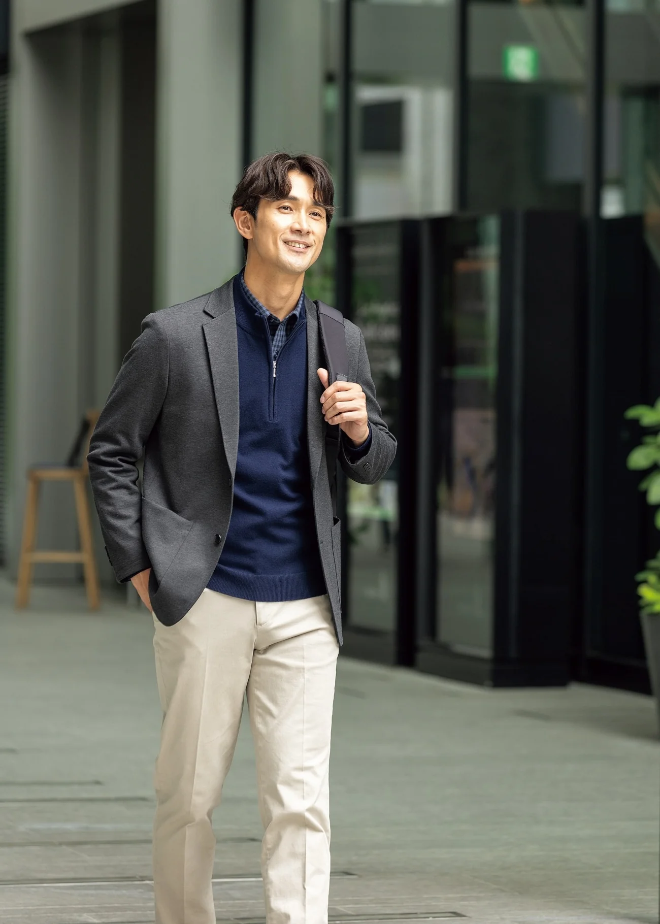 Pajama Suits Premium Jersey Jacket - Gray - Image 5