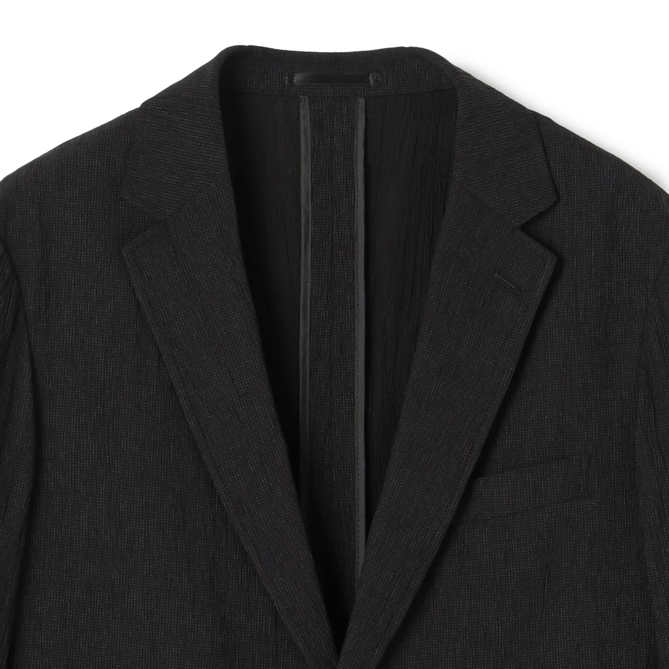 Pajama SUITS Premium SUPER Aircool Washable Stretch Crepe Jacket - Black - Image 10