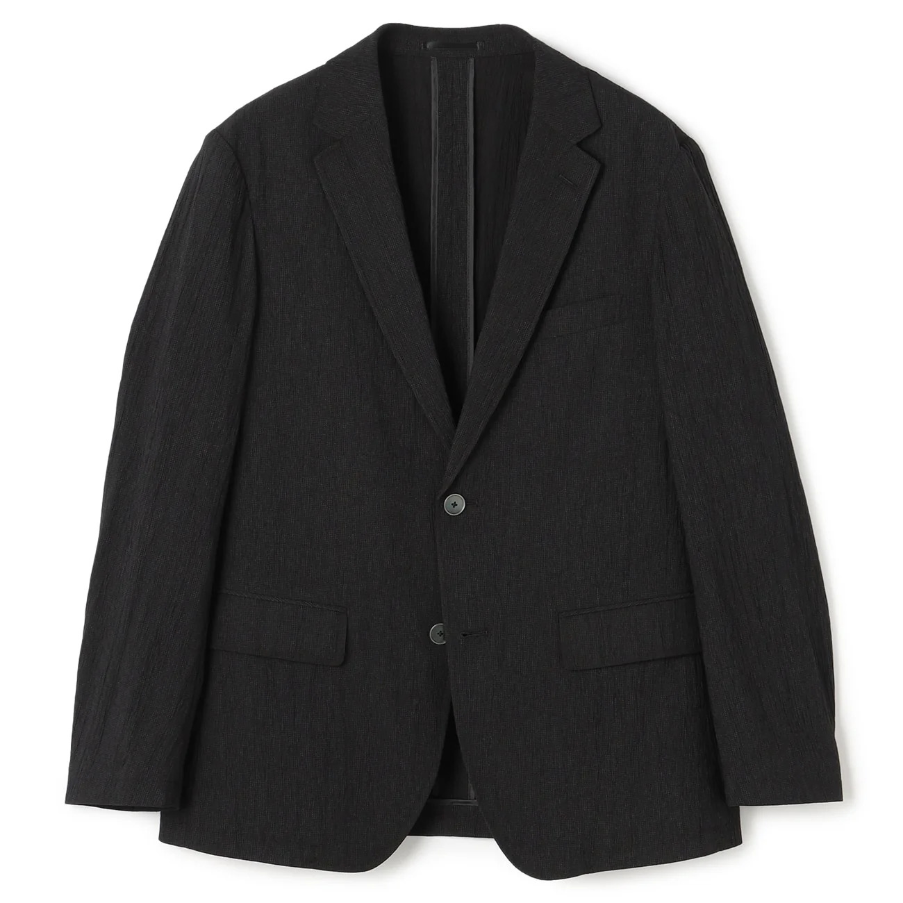 Pajama SUITS Premium SUPER Aircool Washable Stretch Crepe Jacket - Black - Image 8