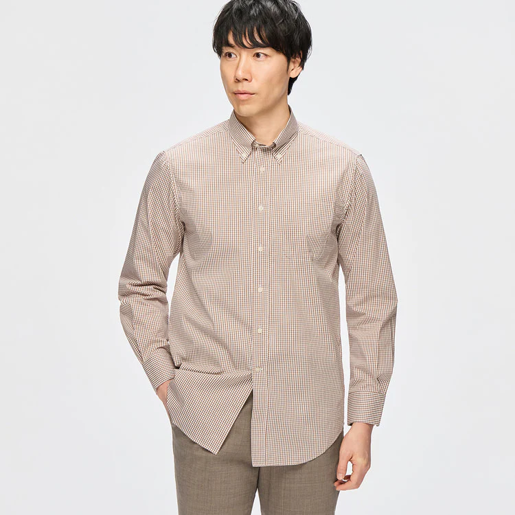 Business Casual Stretch Button-Down Shirt - Image 12