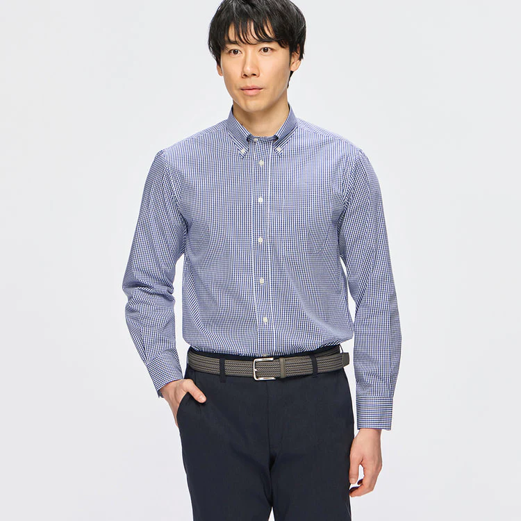 Business Casual Stretch Button-Down Shirt - Image 5