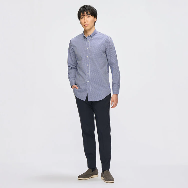 Business Casual Stretch Button-Down Shirt - Image 7