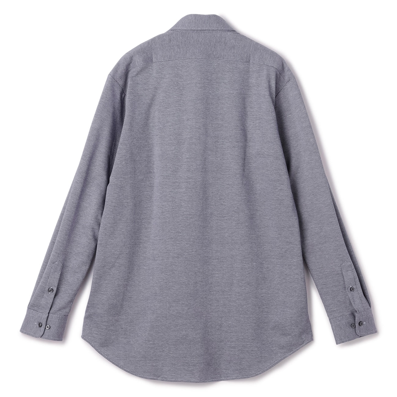 Bizknit Non-iron Cutaway Shirt - Navy - Image 4