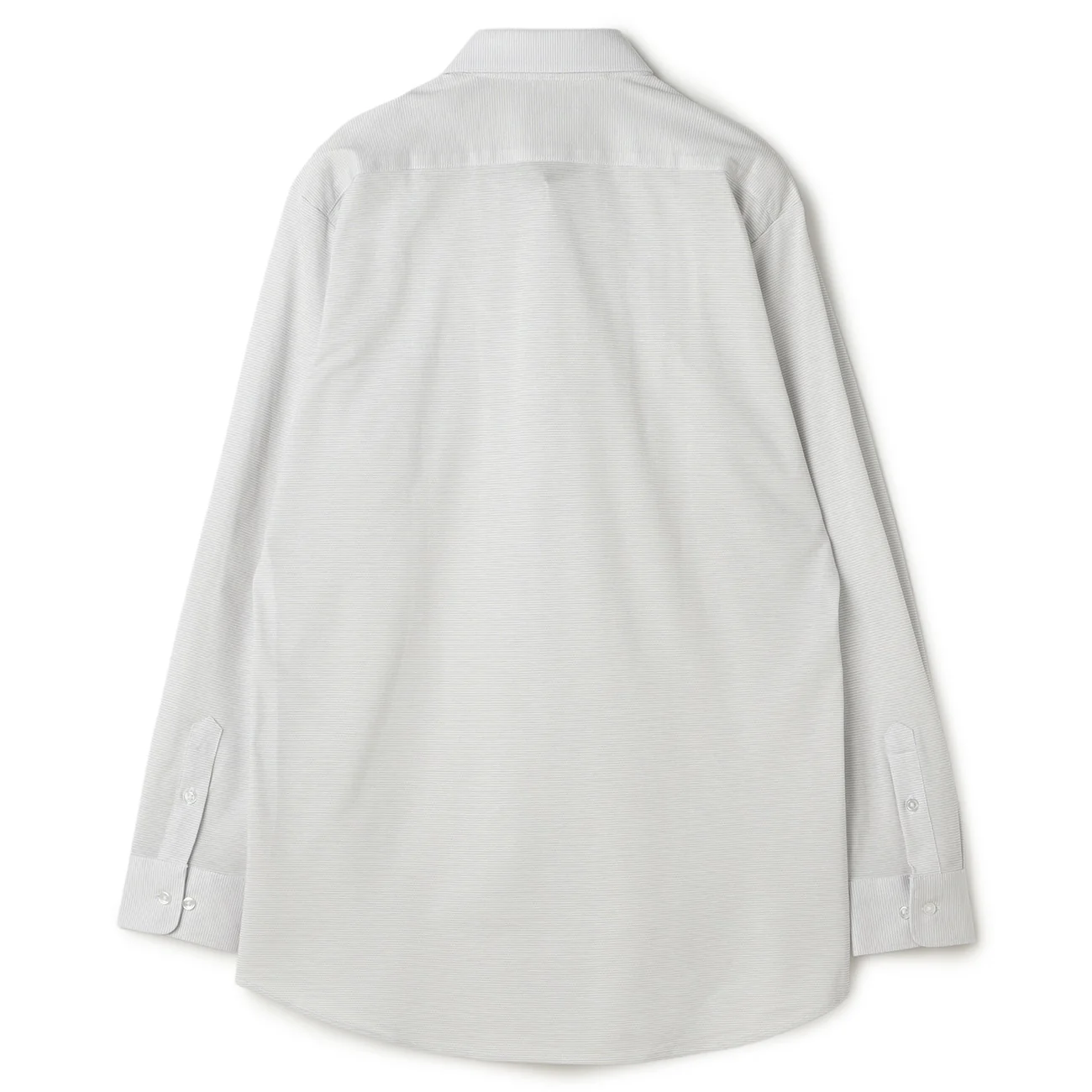 Bizknit Non-iron Stretch Button-down Shirt - Light Gray - Image 4
