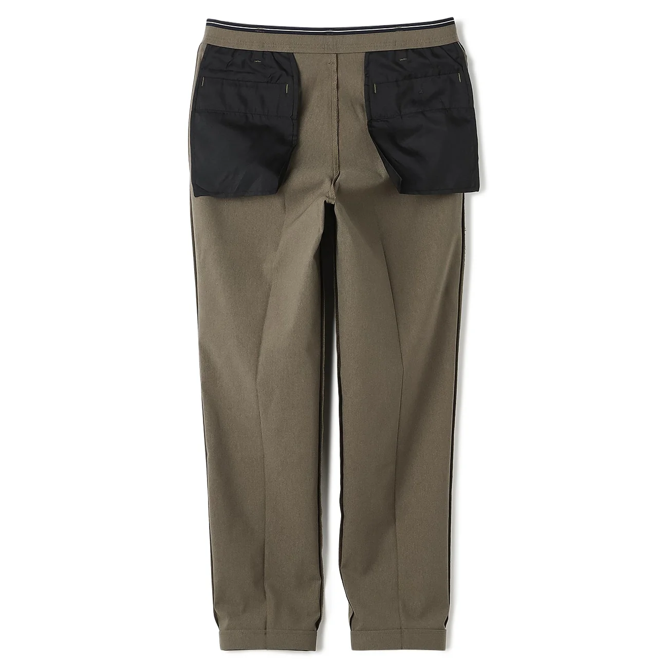 Adjustable Hem Stretch Tapered Pants - Image 30