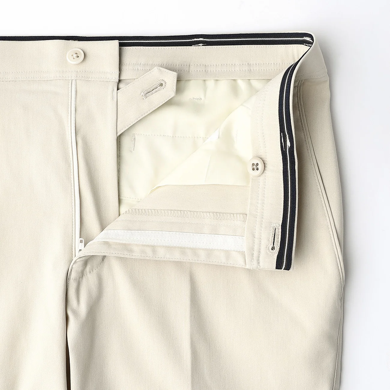 Adjustable Hem Stretch Tapered Pants - Image 6