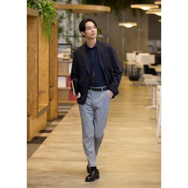 Adjustable Hem Super Stretch Cotton-Like Tapered Pants - Image 16
