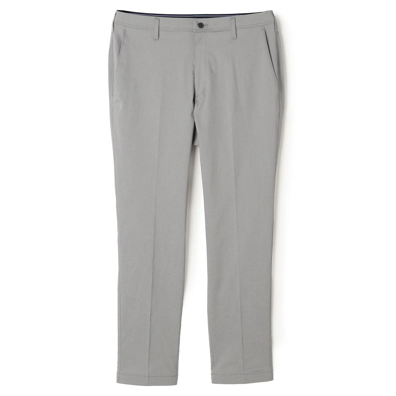 Adjustable Hem Super Stretch Cotton-Like Tapered Pants - Image 17