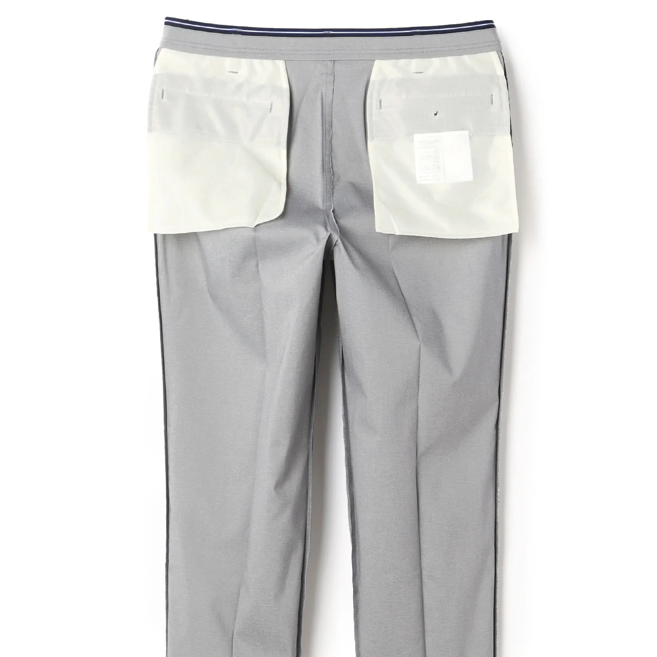 Adjustable Hem Super Stretch Cotton-Like Tapered Pants - Image 23