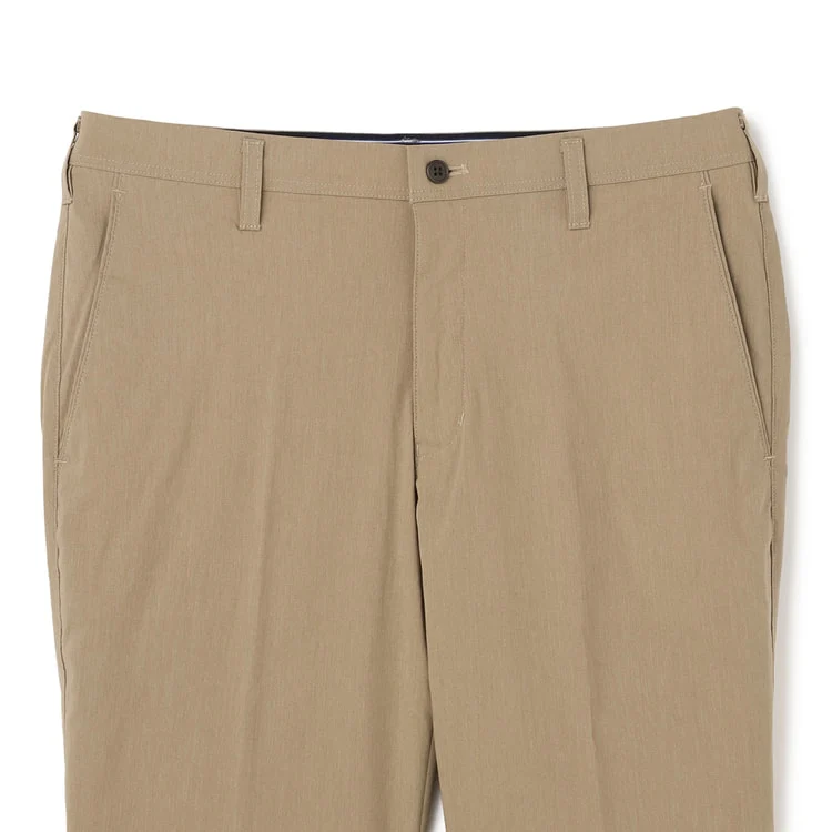 Adjustable Hem Super Stretch Cotton-Like Tapered Pants - Image 19