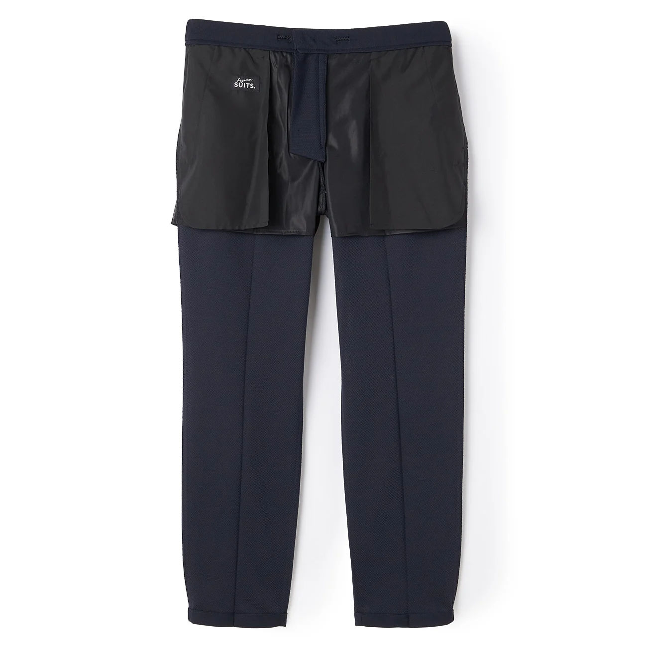 Pajama Suits Aircool Jacquard Jersey Pants - Navy - Image 10