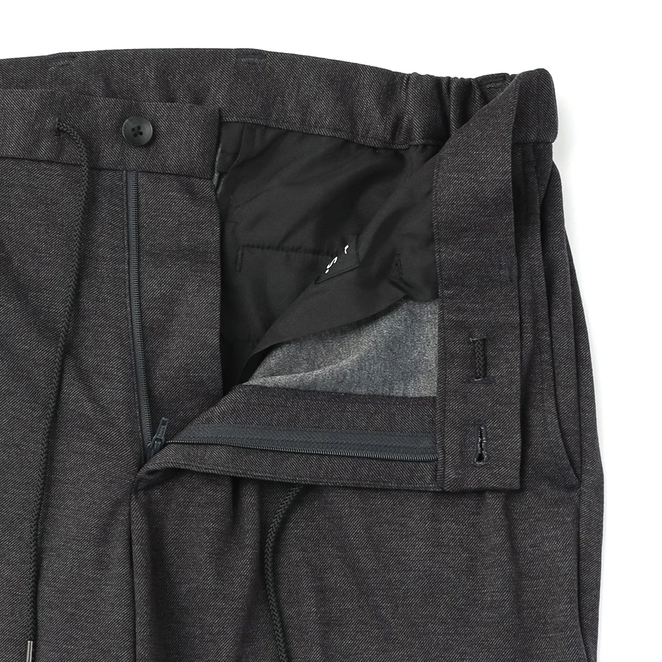 Pajama Suits Printed Jersey Pants - Charcoal Gray - Image 11