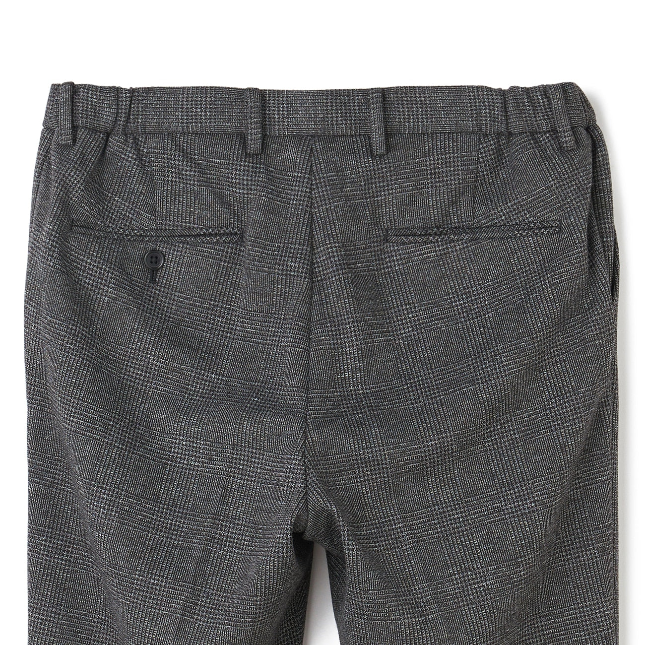 Pajama Suits Premium Jersey Glen-Plaid Pants - Medium Gray - Image 7
