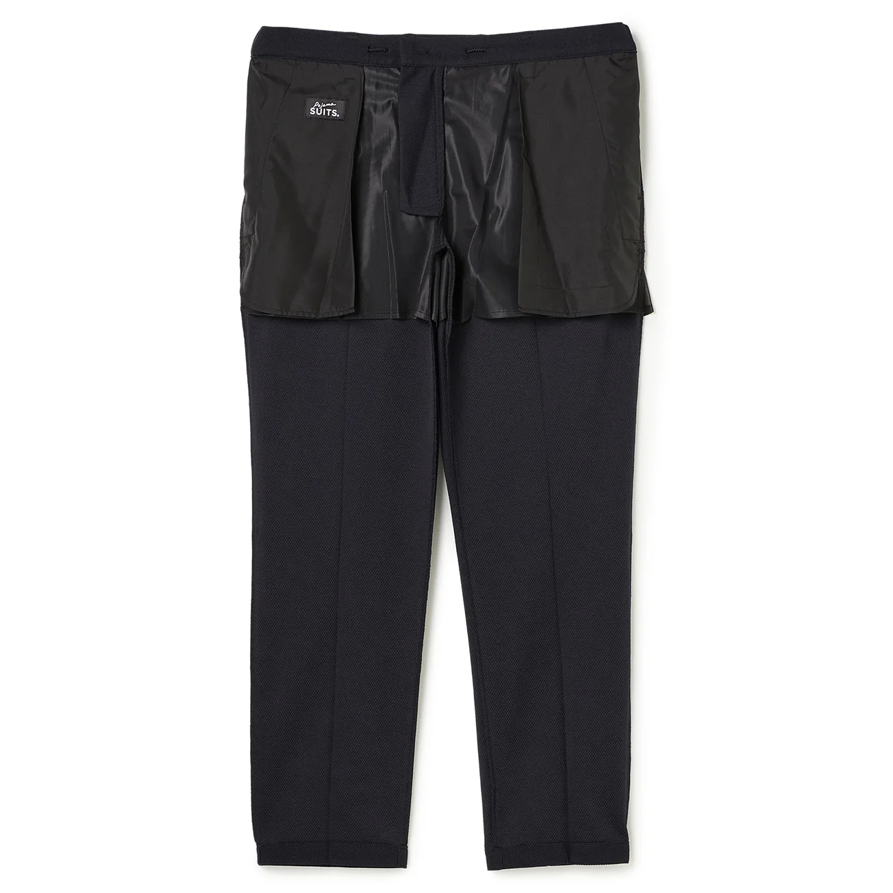Pajama SUITS SUPER Aircool Washable Stretch Jacquard Pants - Navy - Image 8