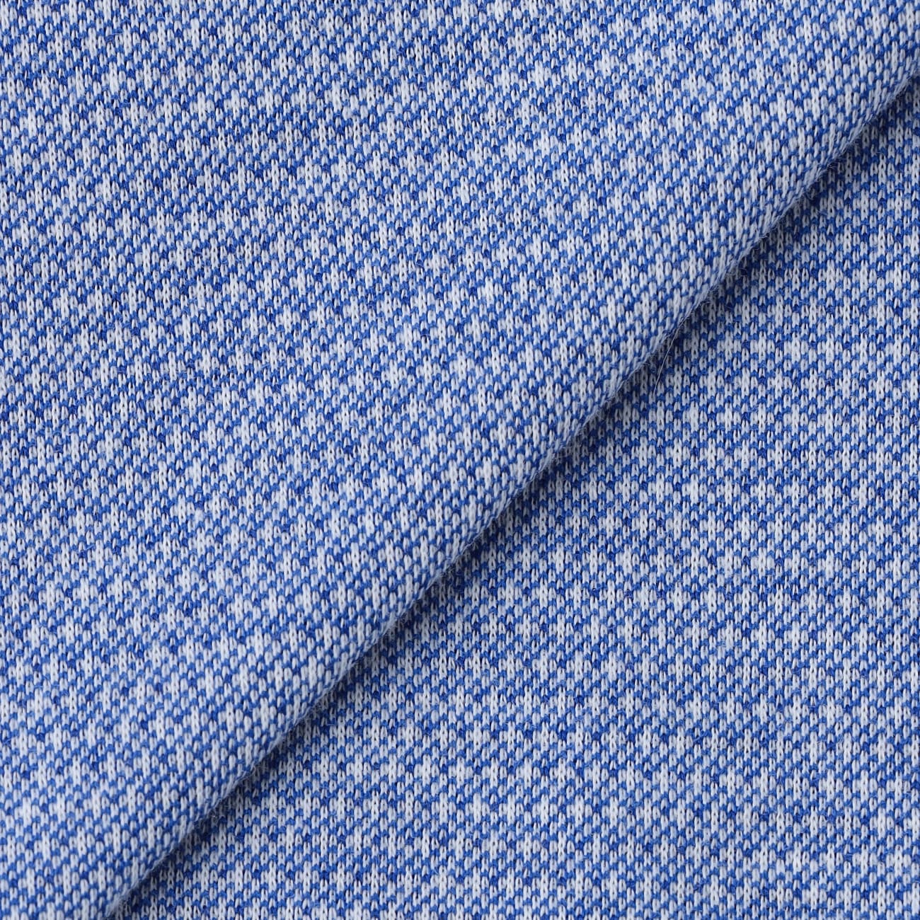 SUPER Aircool Non-Iron Stretch Sashiko Spread Collar Polo Shirt - Image 7