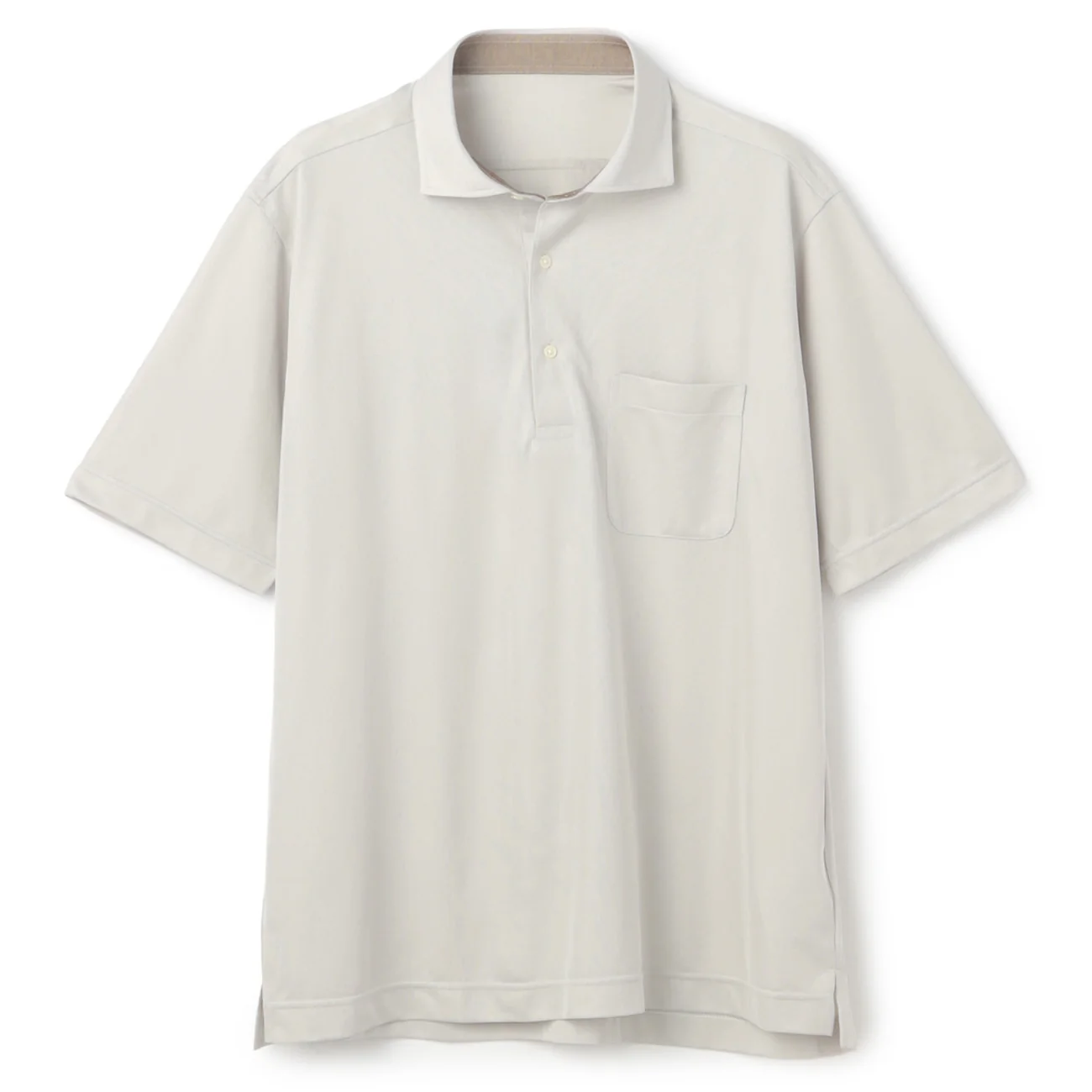 SUPER Aircool Non-Iron Stretch Spread Collar Polo Shirt - Image 11