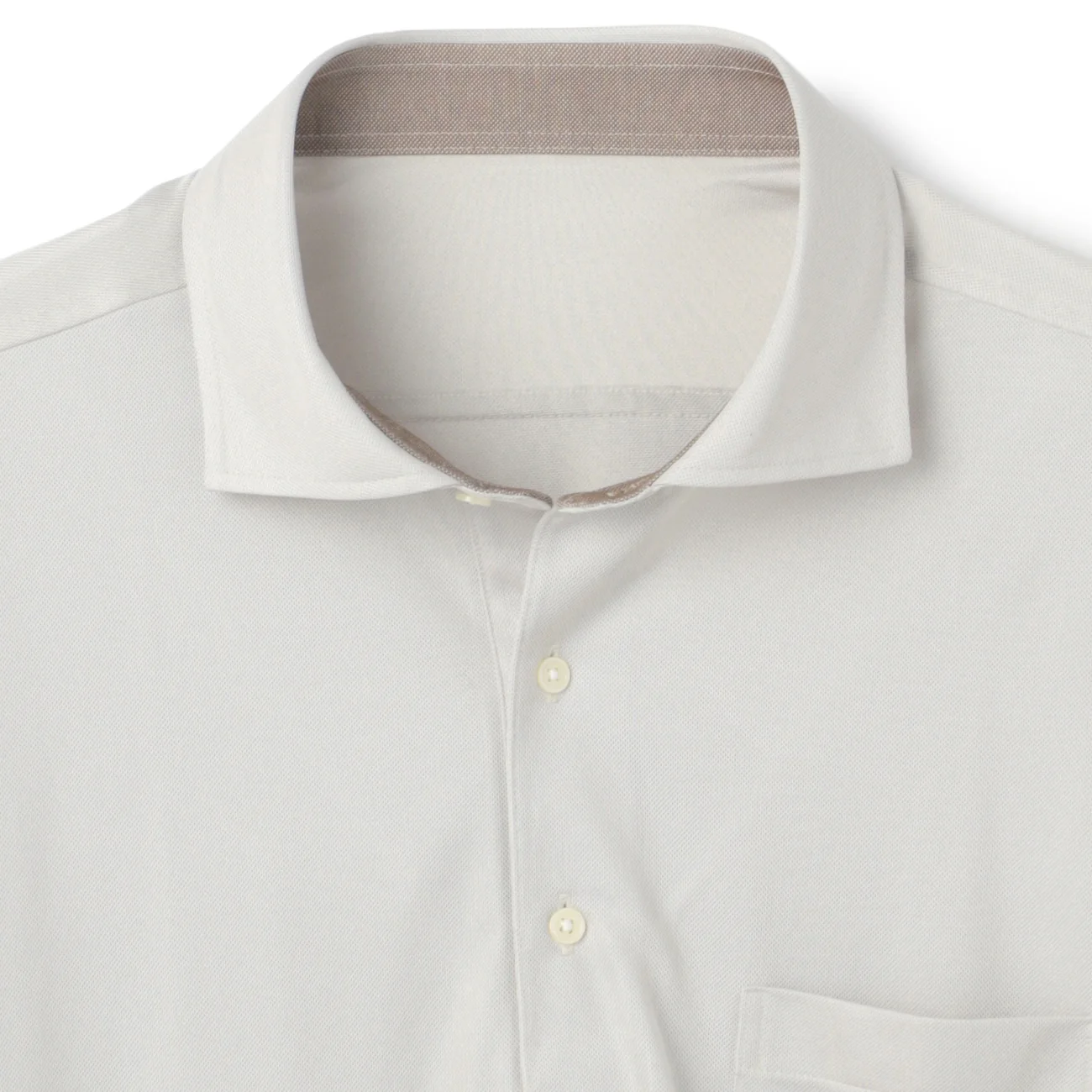 SUPER Aircool Non-Iron Stretch Spread Collar Polo Shirt - Image 13