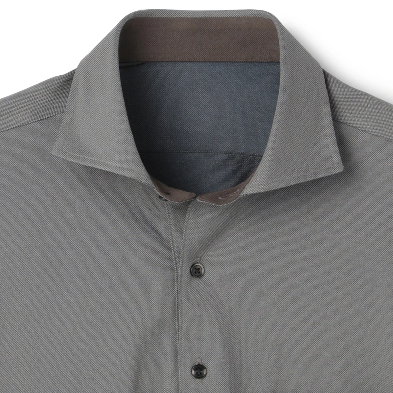 SUPER Aircool Non-Iron Stretch Spread Collar Polo Shirt - Image 8